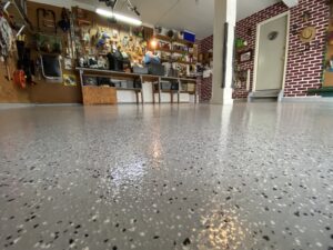 Garage floor coating